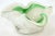 Mid-Century Modern Spring Green Swirl Murano Glass Bowl For Sale - Image 3 of 6