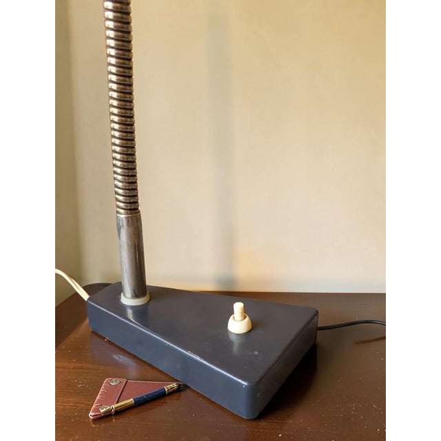 Sun Series Desk Lamp by H. Busquet for Hala, 1950s For Sale - Image 4 of 13