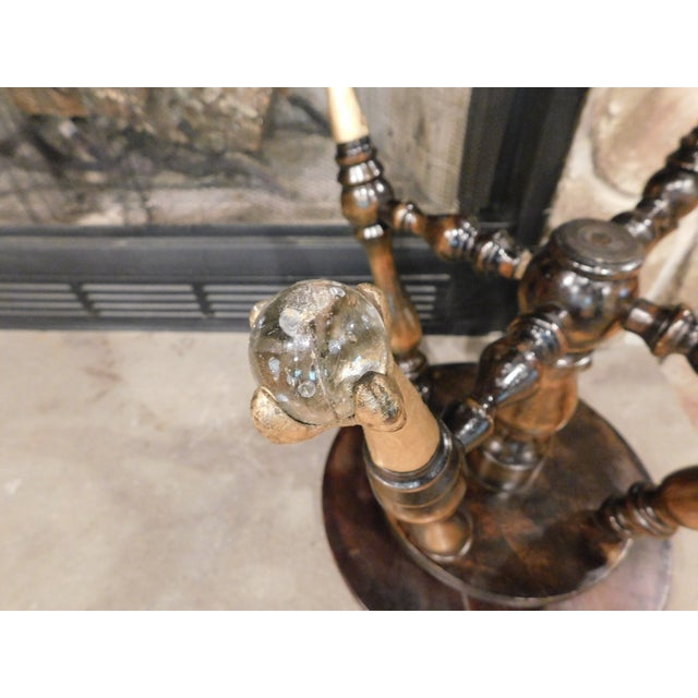 Wood Antique Victorian Melvin Bancroft Co. Swivel Piano Stool Lowell Ma Circa 1890 For Sale - Image 7 of 11