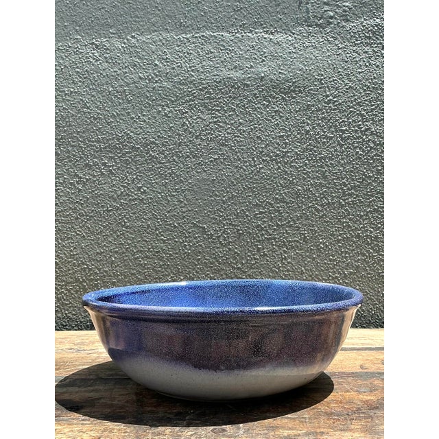 Vintage Original Studio Pottery Bowl For Sale In West Palm - Image 6 of 12