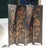 Vintage Oriental Asian Black & Gold Four Panel Screen Room Divider ~ Dragons Gorgeous Screen in Great Vintage Condition....