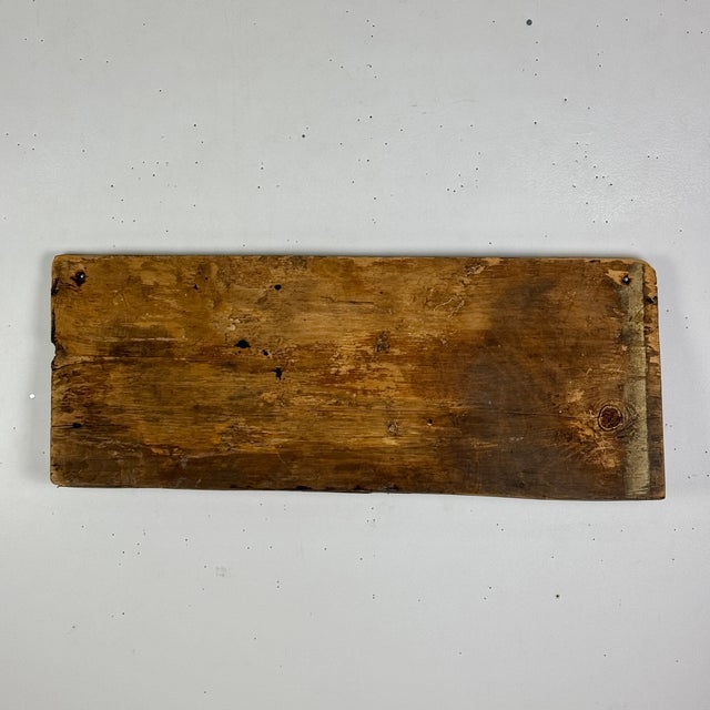 Antique 19th Century "Fresh Eggs" Wooden Sign With Applied Egg Shells For Sale - Image 13 of 15