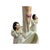 Ceramic Late 19th Century Staffordshire Holy Water Font With Jesus on Cross and 2 Angels For Sale - Image 7 of 7