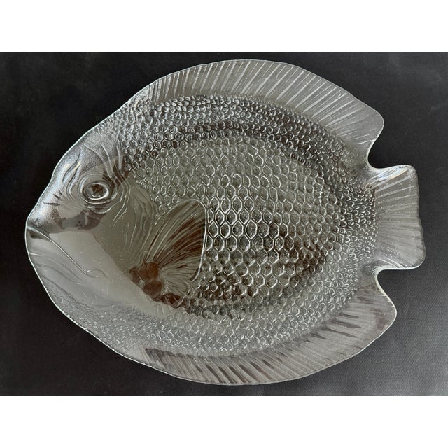 Vintage French Poisson Fish Shaped Platters and Plates - Set of 14 For Sale In Los Angeles - Image 6 of 6