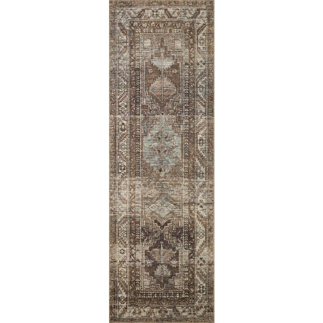 Terra Cotta Amber Lewis x Loloi Billie Clay / Sage 7'-6" x 9'-6" Area Rug For Sale - Image 8 of 8