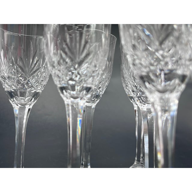 Mid-Century Bamberg Sherry Glasses in Hand-Cut Lead Crystal from Nachtmann, 1960s, Set of 6 For Sale - Image 4 of 13