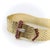 Metal 1940s Retro 14k Gold Ruby and Diamond Buckle Bracelet With Brick Link For Sale - Image 7 of 13