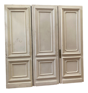Double-Sided Molded Passage Doors, 1800s, Set of 3
