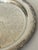 Shabby Chic 1940s 15” Round Silverplate Ornate Platter Salver For Sale - Image 3 of 7