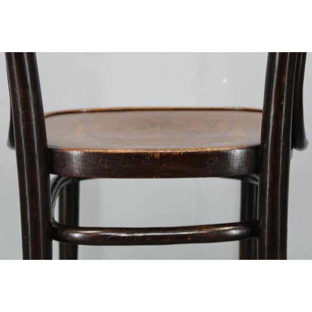 Art Nouveau Bentwood Chairs from Thonet, Czechoslovakia, 1920s, Set of 2 For Sale - Image 15 of 18