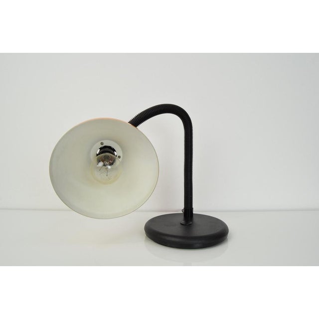 Black Mid-Century Table Lamp, 1980s For Sale - Image 8 of 14