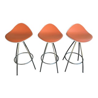 Onda Counter Stools - Set of 3 For Sale