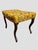 Goldenrod Lee Industries Ottoman Lady Goldenrod Fabric Nailheads For Sale - Image 8 of 11