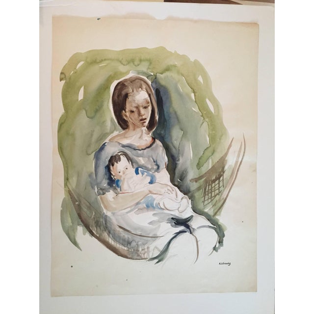 Modern Katherine Librowicz, Mother with Child For Sale - Image 3 of 4