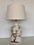 Vintage 1970's Lamp With Raised Textured For Sale - Image 9 of 10