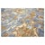 Indian Sultanabad Silk 6x6 Blue, Orange & Ivory Handmade Square Area Rugs #1143145 For Sale - Image 9 of 14