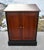 1990s Vtg. Ethan Allen Black & Cherry Two Door Transitional Style Cabinet For Sale - Image 5 of 13