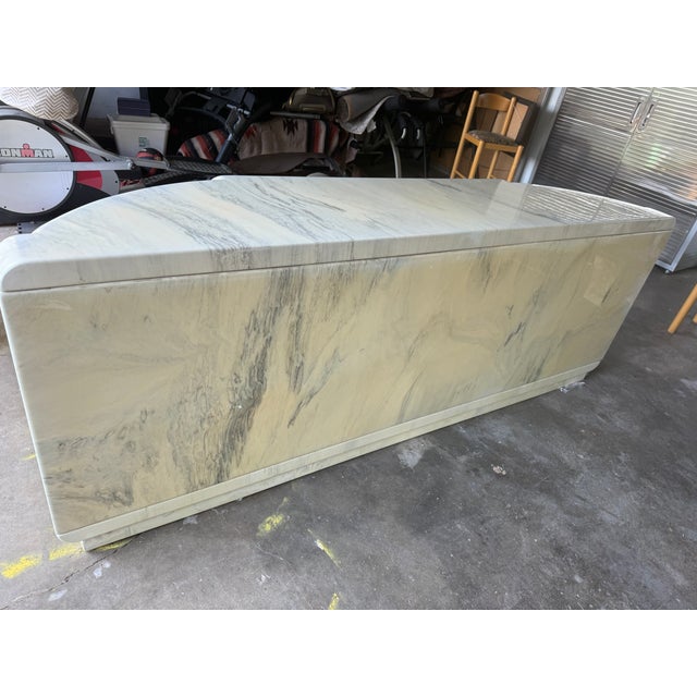 1970s Vintage Lacquered Italian Sideboard for Dining Room For Sale - Image 4 of 8