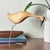 An original handcrafted wood bird sculpture by Arkansas artist and furniture maker Paul Milholland of Milwerk. Created in...