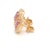 Pink 1.12 cts Natural pink sapphire and 0.38 cts diamond earrings in 14k gold For Sale - Image 8 of 18