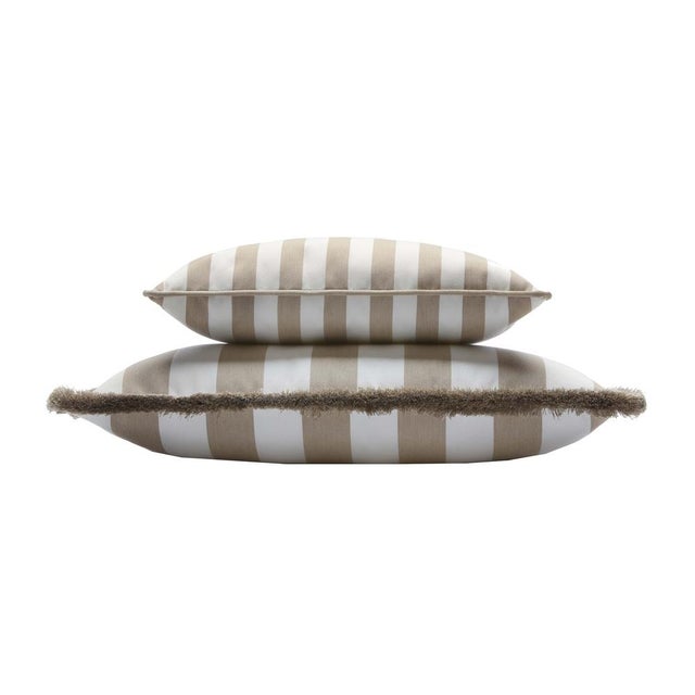 Clean lines, essential style, and a hint of vintage flair: this striped cushion is the perfect accent to bring charm and...
