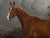 Antique Horse Painting by George Wright "Portrait of ‘Patrick’ a Chestnut Hunter" Oil on Canvas, 1920s For Sale - Image 4 of 13