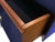 Blue Console Table in Brass and Mirrored Murano Glass from Justfurnituress SRL For Sale - Image 4 of 6