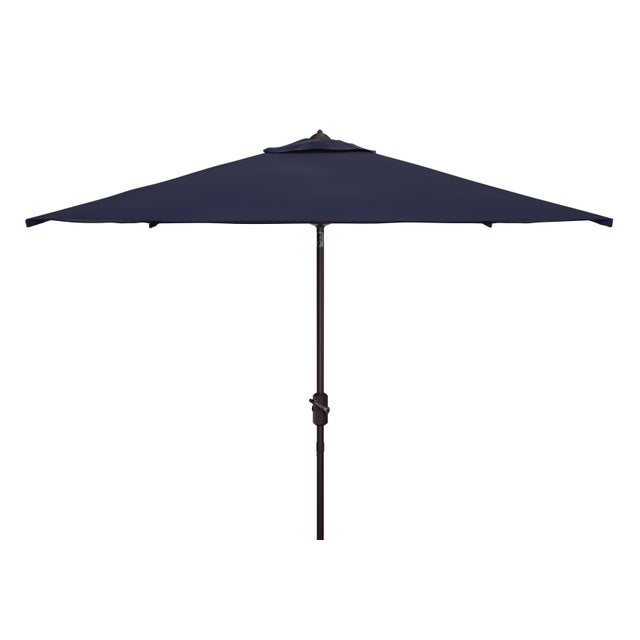 2020s Wesler 7.5Ft Auto Tilt Square Market Umbrella, Navy For Sale - Image 5 of 5