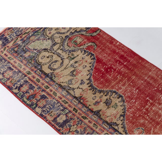 Anatolian Handknotted Vintage Area Rug For Sale - Image 6 of 10