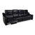 9705 Leather Four Seater Blue Sofa from Himolla For Sale - Image 10 of 16
