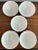 Circa 1970 Footed Sometsuke -染付 (Blue & White) Japanese Bowls – Set of 5 For Sale - Image 9 of 13