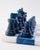 2020s Lapis Blue/White Large Italian Alabaster Marble Chess Set For Sale - Image 5 of 7