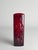 Swedish Red Devil Triangular Glass Vase by Christer Sjögren for Lindshammar, 1960s For Sale - Image 9 of 16