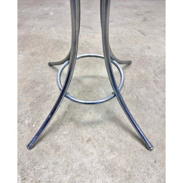 Early 20th Century Nickel Plated Deco / Industrial / Architectural Hat Coat Tree Rack For Sale In New York - Image 6 of 12