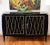 Art Deco Black Lacquer and Rhombus Sideboard, 1920s For Sale - Image 6 of 13