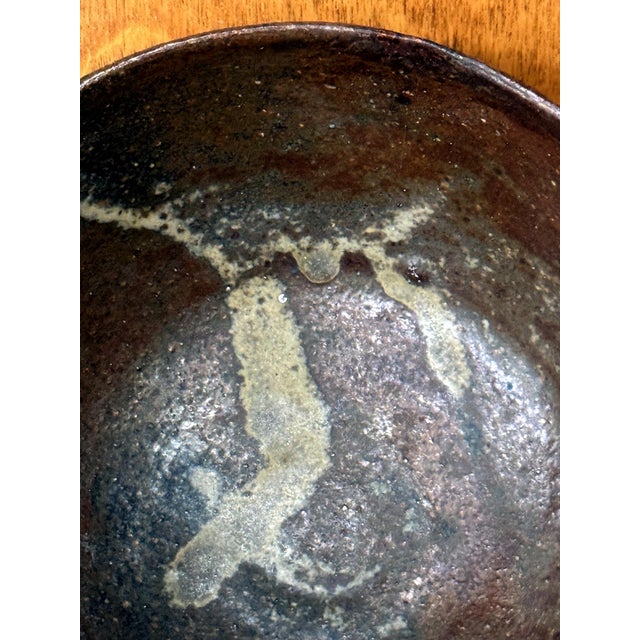 Ceramic Glazed Ceramic Bowl Chawan Toshiko Takaezu For Sale - Image 7 of 16