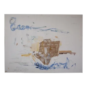 Original Matt Higgins Abstract Expressionist Mixed-Media Painting