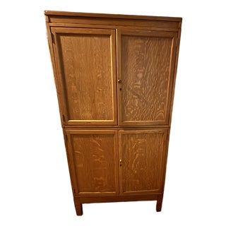 Vintage Arts and Crafts Cabinet For Sale