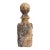 Vintage Talian Corked Wrapped Decanter Bottle For Sale