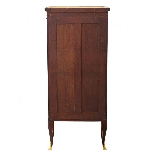 Showcase in Mahogany and Gilded Bronze in the style of Sormani, France, 19th Century For Sale - Image 5 of 9