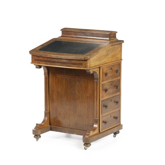 19th Century Davenport Secretary For Sale - Image 6 of 6