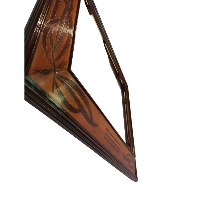 Austrian Viennese Secession Veneered Wood Frame, 1890s For Sale - Image 9 of 18