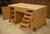 English Desk in Birch Burl with Bee Motif Marquetry, 1950s For Sale - Image 4 of 14