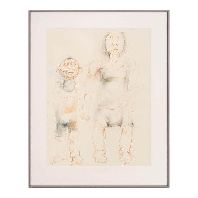 Dumile Feni Mother and Child, 1979 For Sale