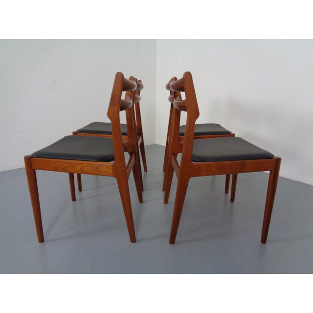 Teak Dining Chairs from Vamo Sønderborg, Denmark, 1960s, Set of 4 For Sale - Image 10 of 18