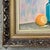 Original 9 x 12 painting on canvas board signed bottom left Overall size with vintage frame is approximately 13.75 x 16.75
