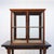 Antique shop display case - 1920 Height-adjustable shelf. Pitch pine frame. Antique glass.