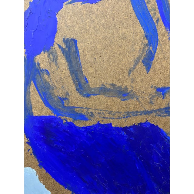 1960s 1960s Figurative Oil Painting "Crossed Arms" For Sale - Image 5 of 8