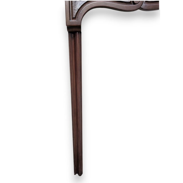 Brown Vintage Douglas Fir Fireplace Surround For Sale - Image 8 of 8