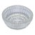 1960s Waterford Crystal Cut Glass Bowl Intricate Vertical and Radial Patterns Boho Chic For Sale